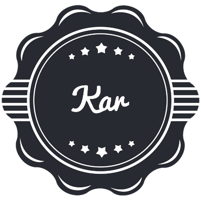 Kar badge logo