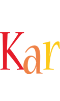 Kar birthday logo