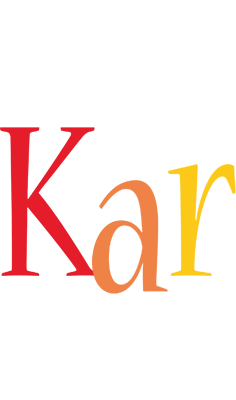 Kar birthday logo
