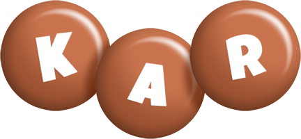 Kar candy-brown logo