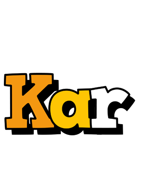 Kar cartoon logo