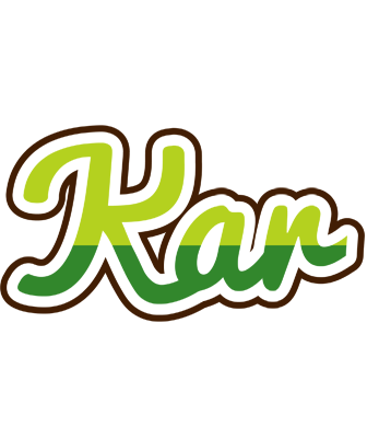 Kar golfing logo