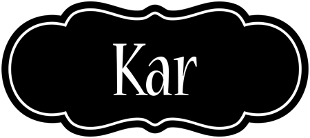 Kar welcome logo