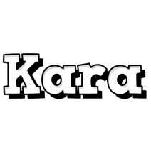 Kara snowing logo