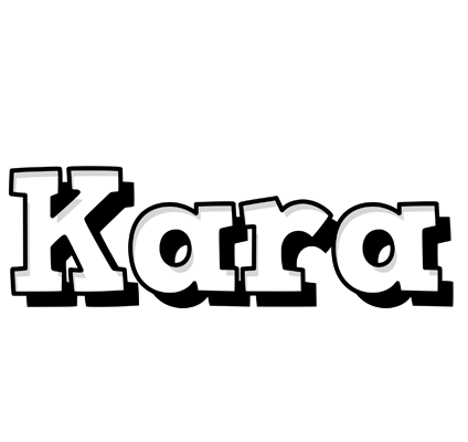 Kara snowing logo