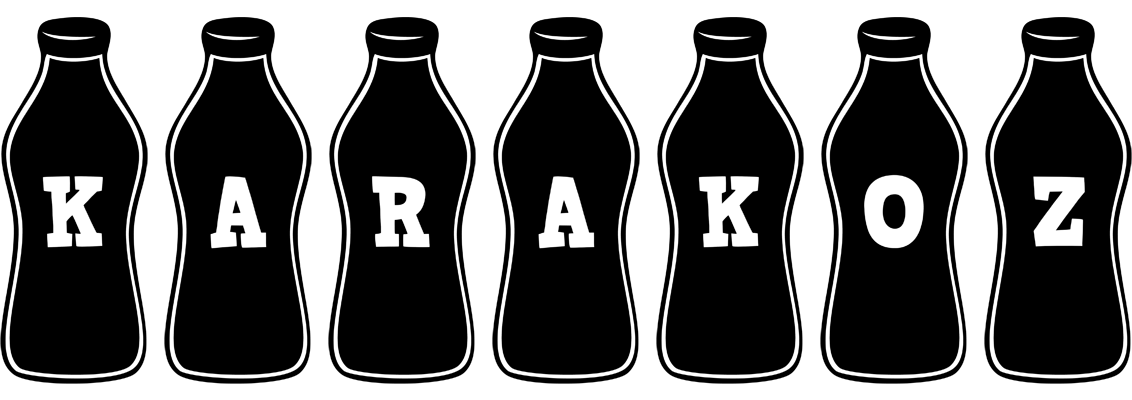 Karakoz bottle logo