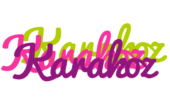 Karakoz flowers logo