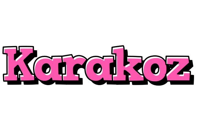 Karakoz girlish logo