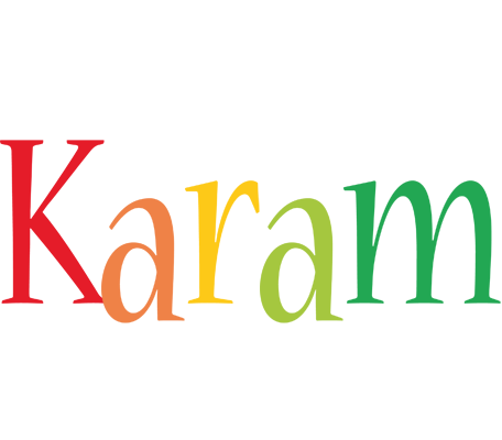 Karam birthday logo