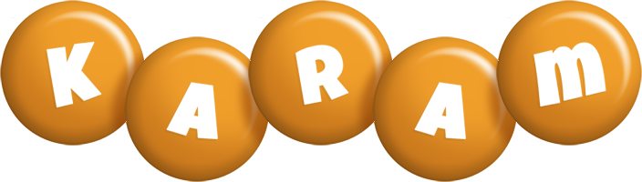 Karam candy-orange logo