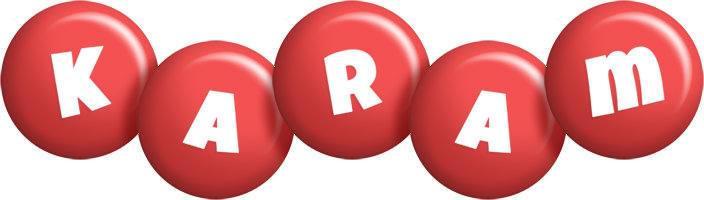 Karam candy-red logo
