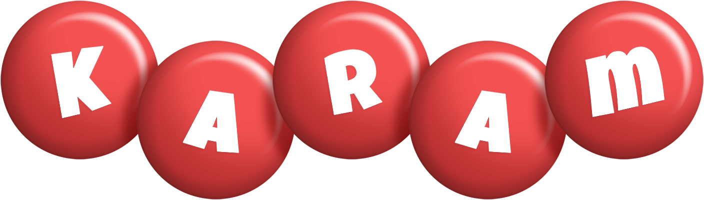 Karam candy-red logo