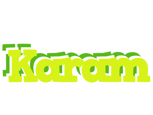 Karam citrus logo