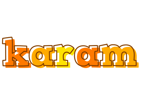 Karam desert logo