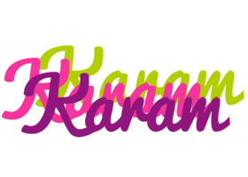 Karam flowers logo