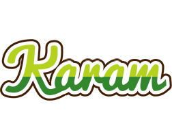 Karam golfing logo