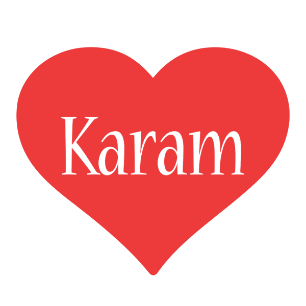 Karam love logo