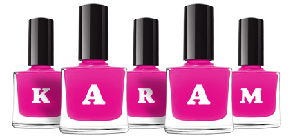 Karam nails logo