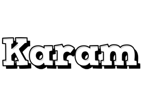 Karam snowing logo