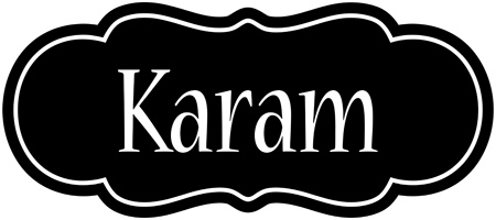 Karam welcome logo