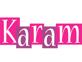 Karam whine logo