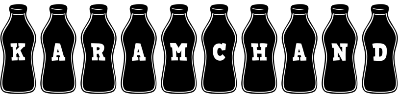 Karamchand bottle logo