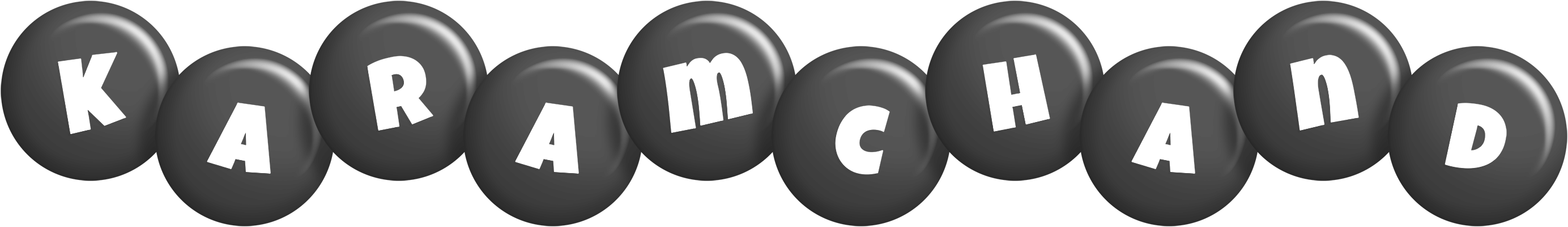 Karamchand candy-black logo