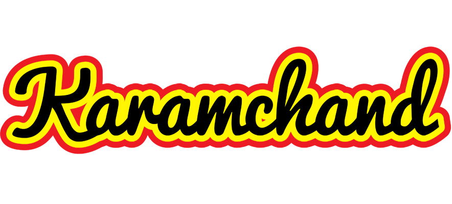 Karamchand flaming logo