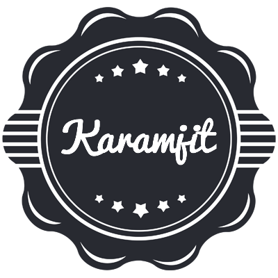 Karamjit badge logo