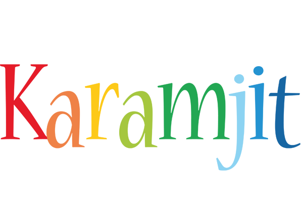 Karamjit birthday logo