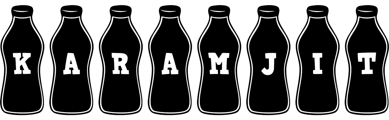 Karamjit bottle logo