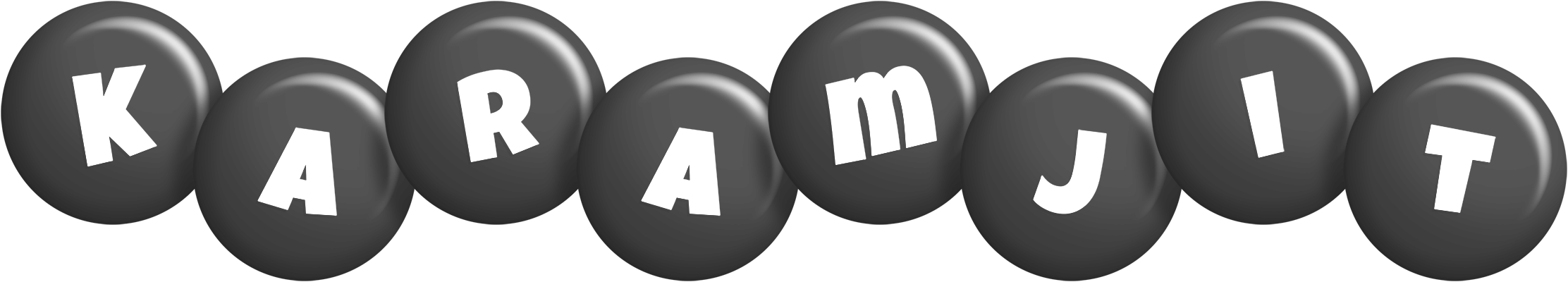 Karamjit candy-black logo