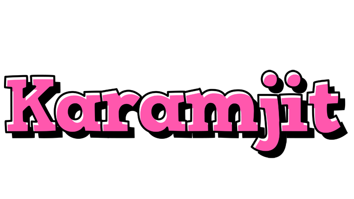 Karamjit girlish logo