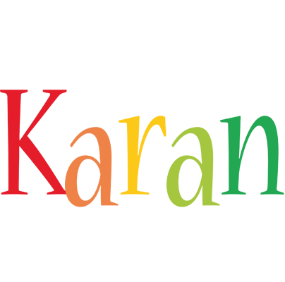 Karan birthday logo