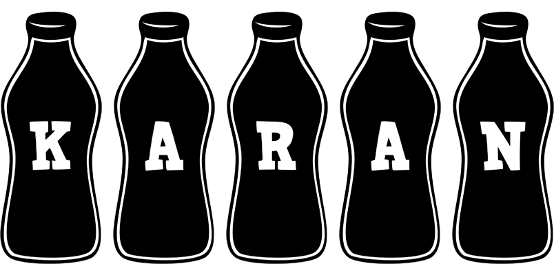 Karan bottle logo