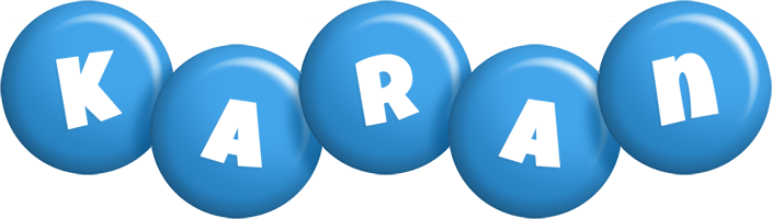 Karan candy-blue logo