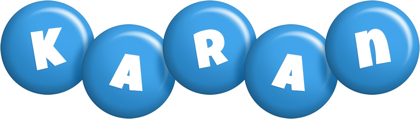 Karan candy-blue logo