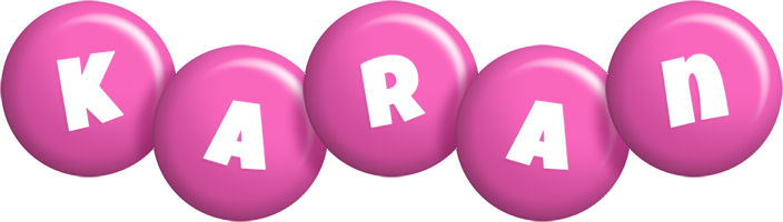 Karan candy-pink logo