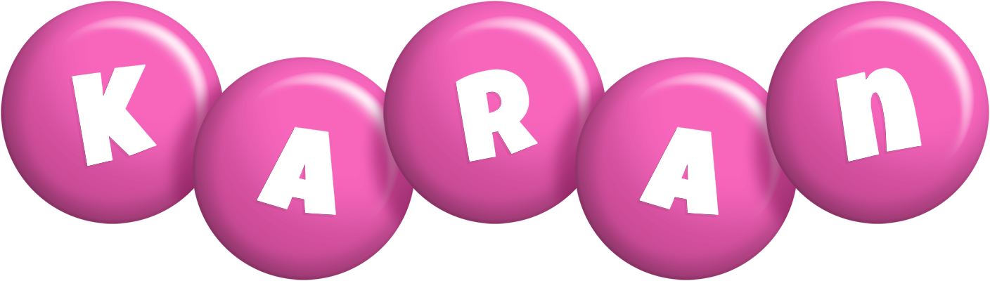 Karan candy-pink logo