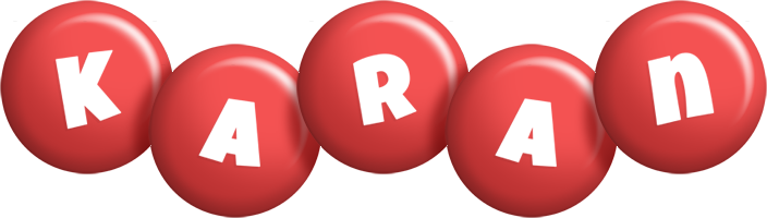 Karan candy-red logo