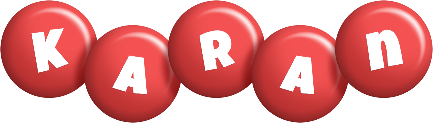 Karan candy-red logo