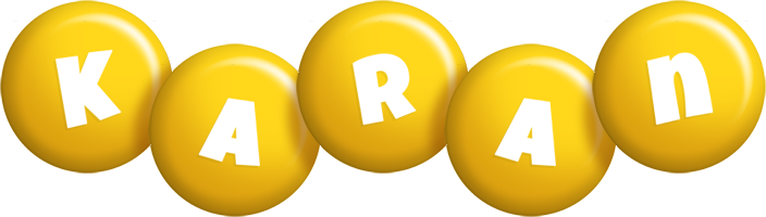 Karan candy-yellow logo
