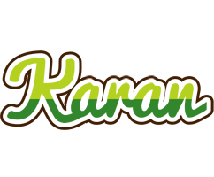 Karan golfing logo