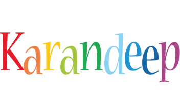Karandeep birthday logo