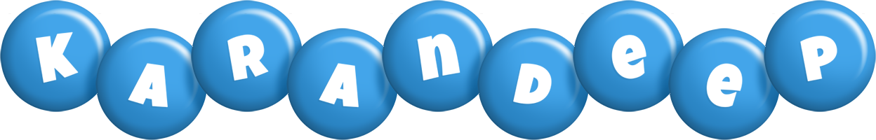 Karandeep candy-blue logo