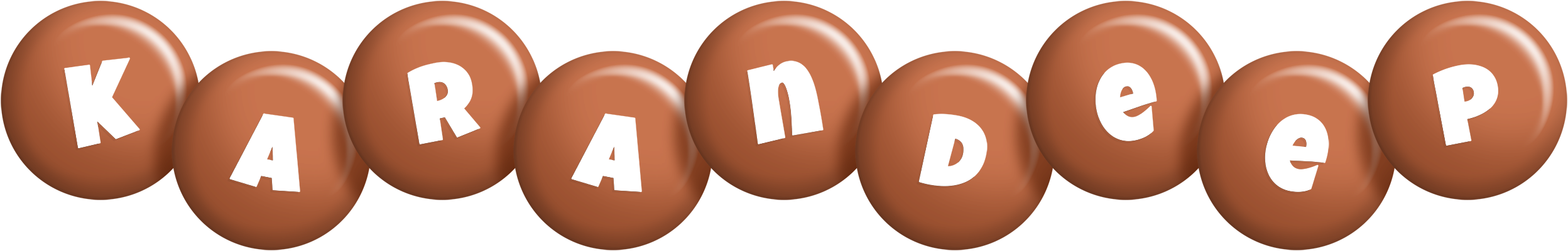 Karandeep candy-brown logo