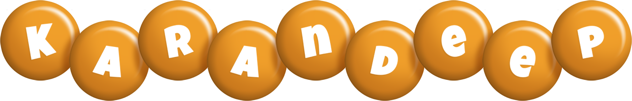Karandeep candy-orange logo