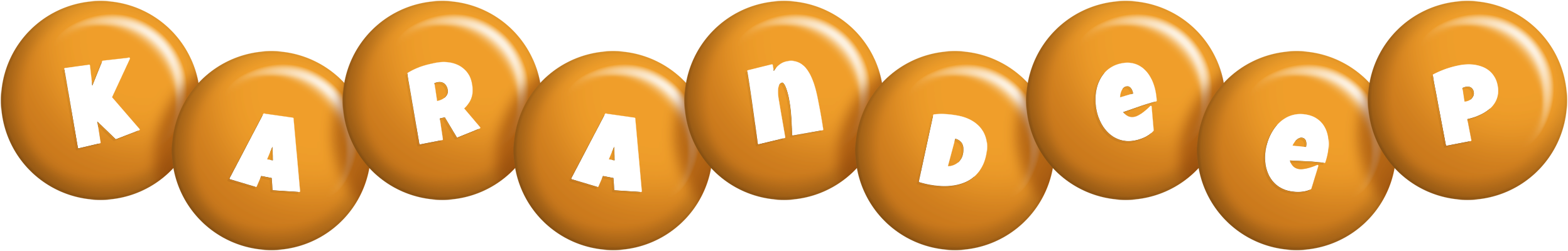 Karandeep candy-orange logo