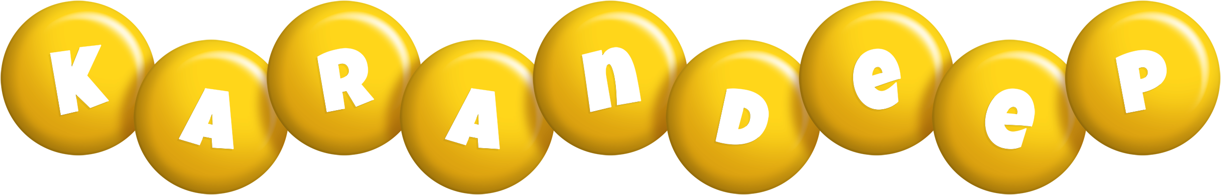 Karandeep candy-yellow logo