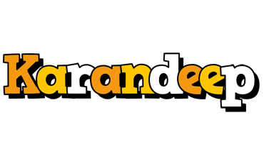 Karandeep cartoon logo